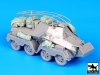 Black Dog T72058 Sd Kfz 263 accessories set for Dragon 1/72